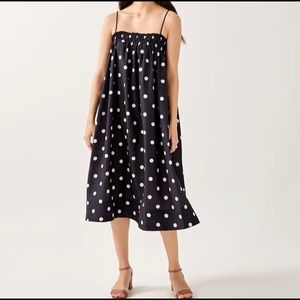 Love, Bonito Dreya Polka Dot Midaxi Dress